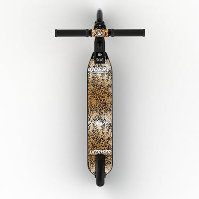 LIFERYDER QUEST Leopard Sprint adjustable height 2 wheel scooter extended view