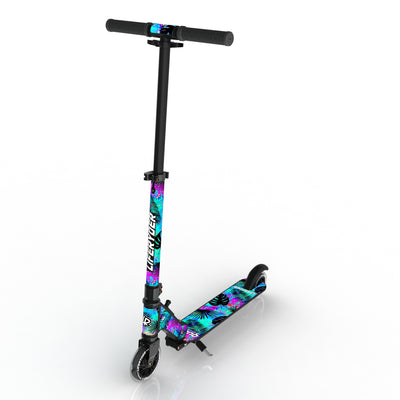 LIFERYDER QUEST Neon Palm 2 wheel scooter product view