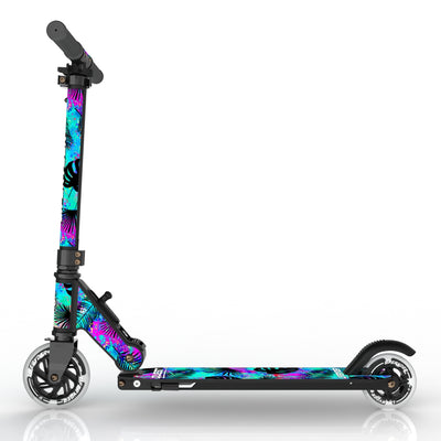 LIFERYDER QUEST Neon Palm small wheel scooter side view