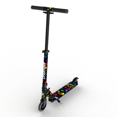 LIFERYDER QUEST Rainbow Hearts 2 wheel scooter product view