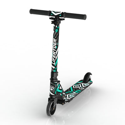 LIFERYDER QUEST Spearmint Maze scooter sticker set preview