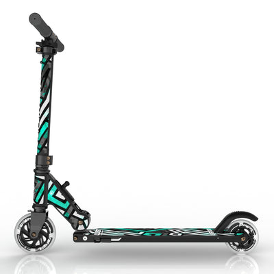 LIFERYDER QUEST Spearmint Maze small wheel scooter side view