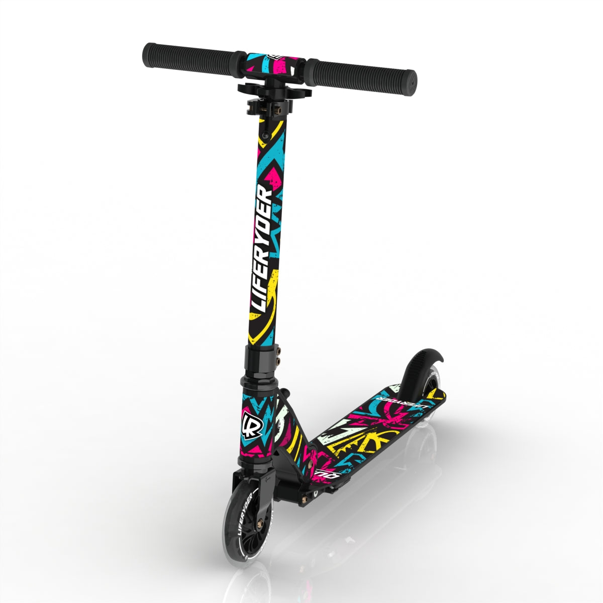 LIFERYDER QUEST Street Attack scooter sticker set preview