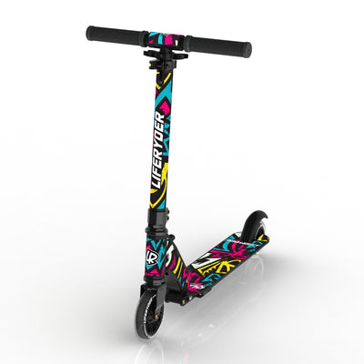 LIFERYDER QUEST Street Attack scooter sticker set preview