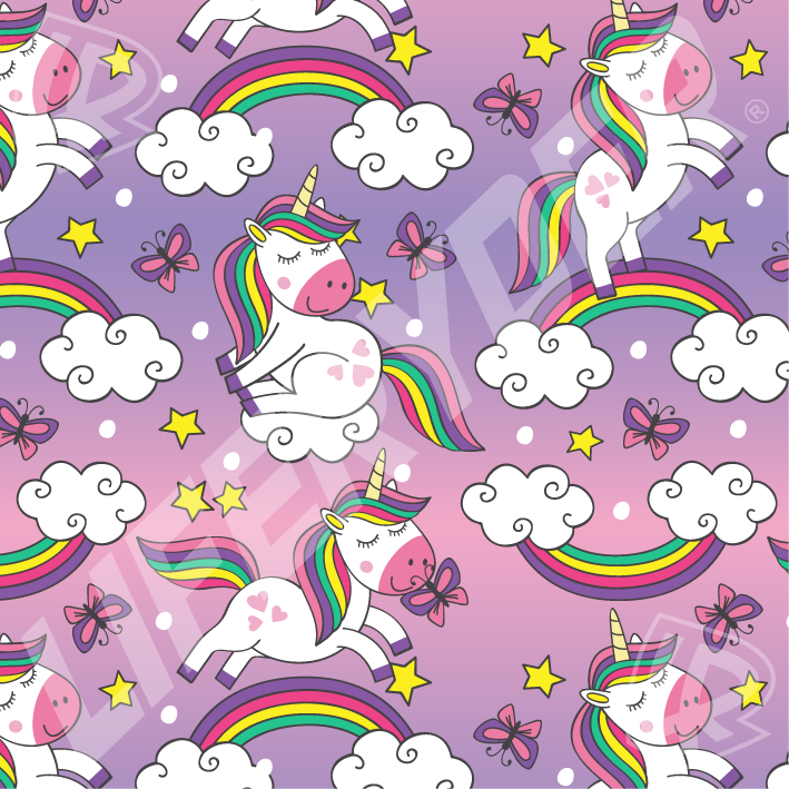 EVOLV™ Unicorn scooter sticker set for LIFERYDER scooters and balance bikes