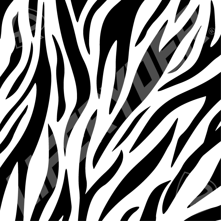 EVOLV™ Zebra Stripes scooter sticker set for LIFERYDER scooters and balance bikes