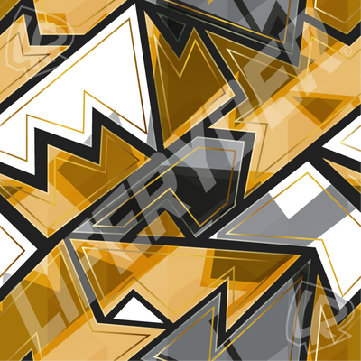 EVOLV™ 24ct Gold scooter sticker set for LIFERYDER scooters and balance bikes