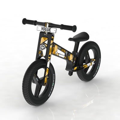 LIFERYDER VOGUE 24ct Gold balance bike sticker set preview