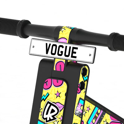 LIFERYDER VOGUE 90s adjustable seat balance bike detail
