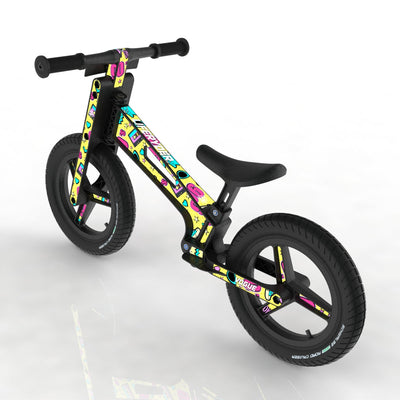 LIFERYDER VOGUE 90s 12 inch air tyre balance bike rear view