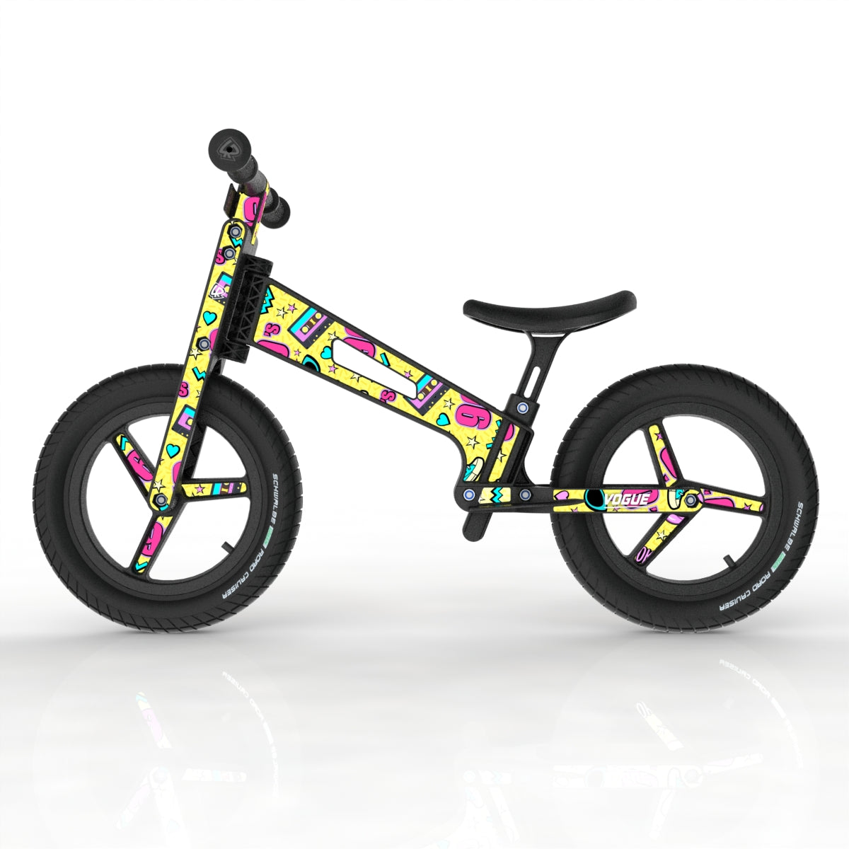 LIFERYDER VOGUE 90s toddler balance bike side view