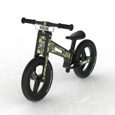LIFERYDER VOGUE Army Camo balance bike sticker set preview