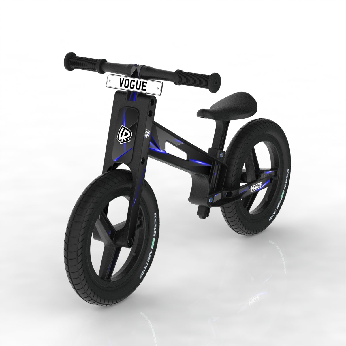 LIFERYDER VOGUE Blue Stealth balance bike sticker set preview