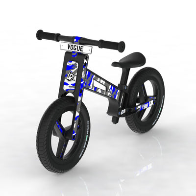 LIFERYDER VOGUE Blue Storm balance bike sticker set preview