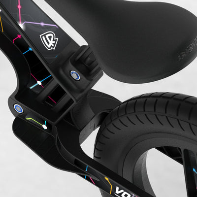 LIFERYDER VOGUE Cyber Metro EVOLV graphics balance bike detail