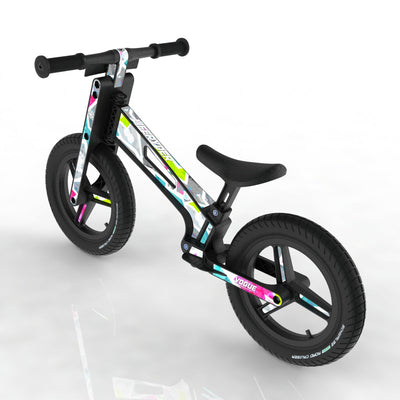 LIFERYDER VOGUE Citrus 12 inch air tyre balance bike rear view