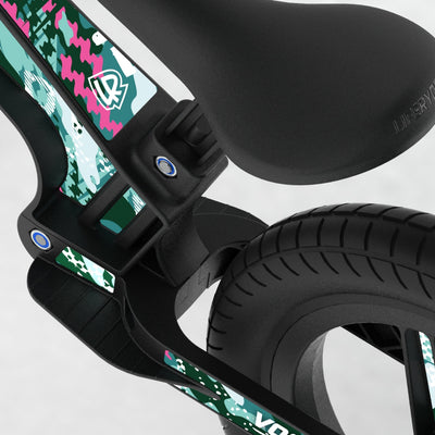 LIFERYDER VOGUE Ghost Rider EVOLV graphics balance bike detail