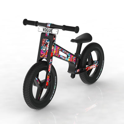 LIFERYDER VOGUE Graffiti balance bike sticker set preview