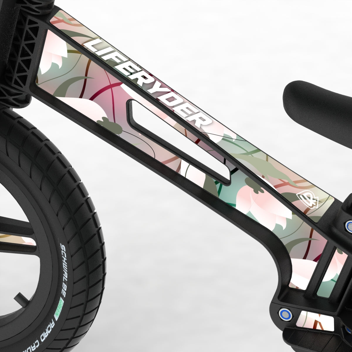 LIFERYDER VOGUE Lily footrest balance bike detail