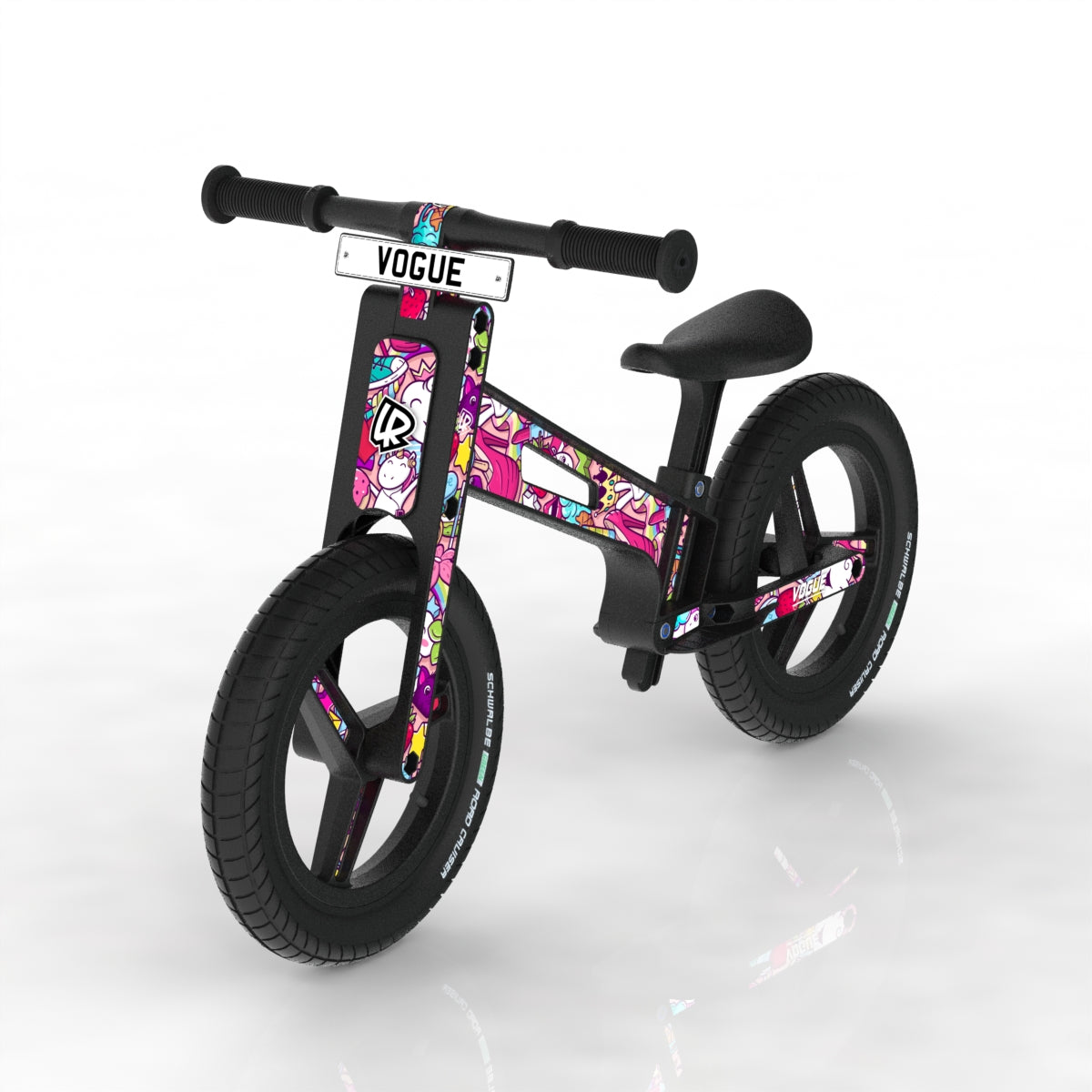 LIFERYDER VOGUE Popkins balance bike sticker set preview