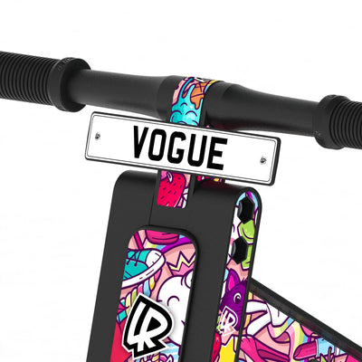 LIFERYDER VOGUE Popkins adjustable seat balance bike detail