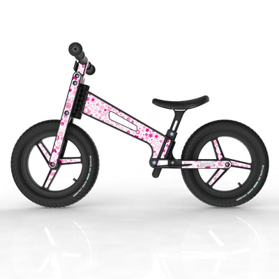 LIFERYDER VOGUE Peace & Love toddler balance bike side view