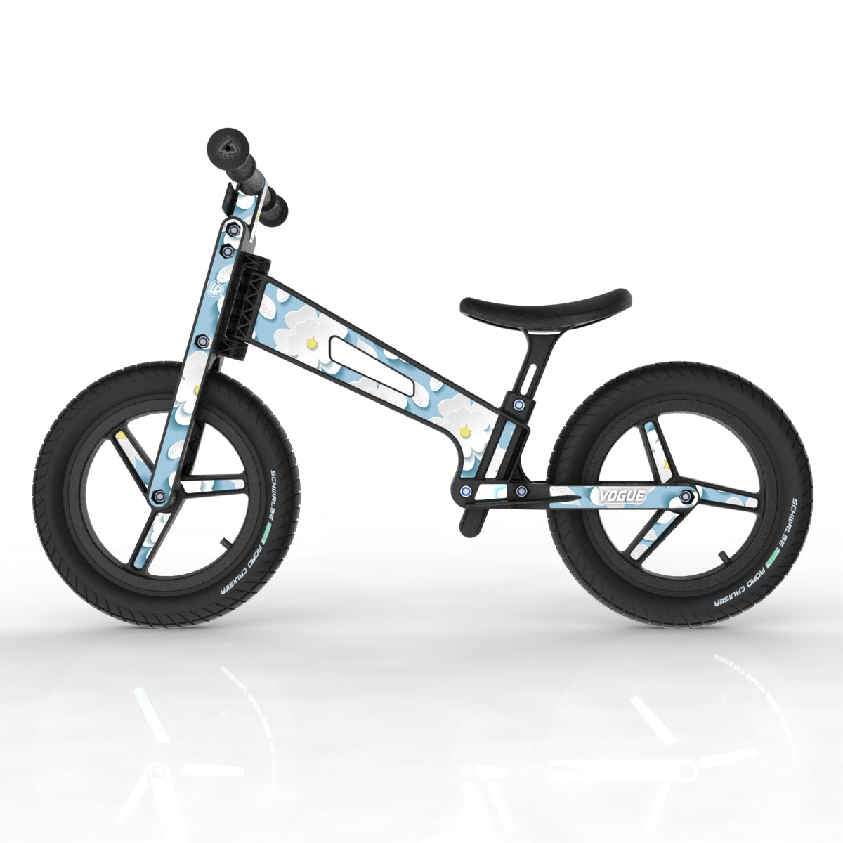 LIFERYDER VOGUE Sakura Clouds toddler balance bike side view