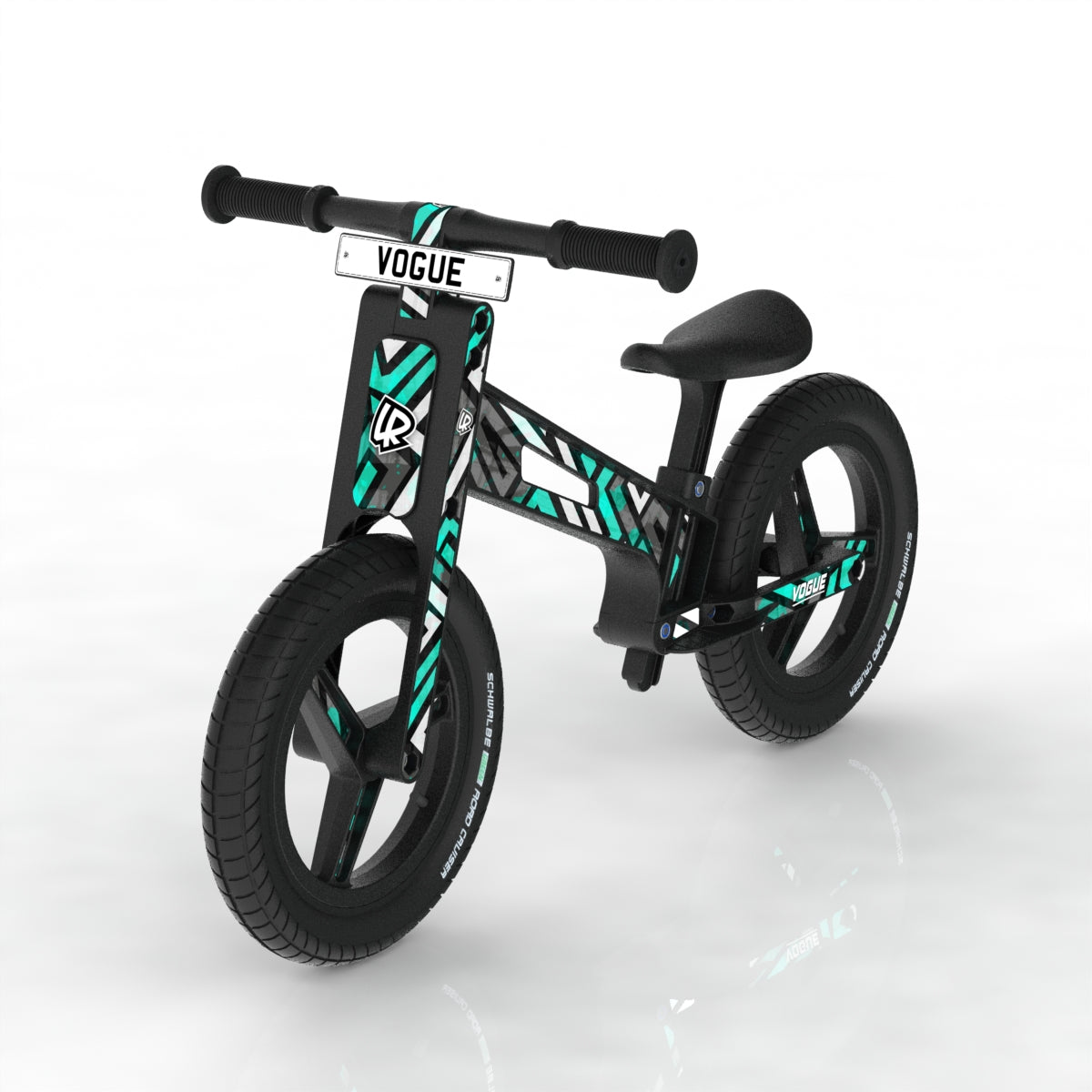 LIFERYDER VOGUE Spearmint Maze balance bike sticker set preview