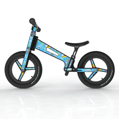 LIFERYDER VOGUE Under the Sea toddler balance bike side view