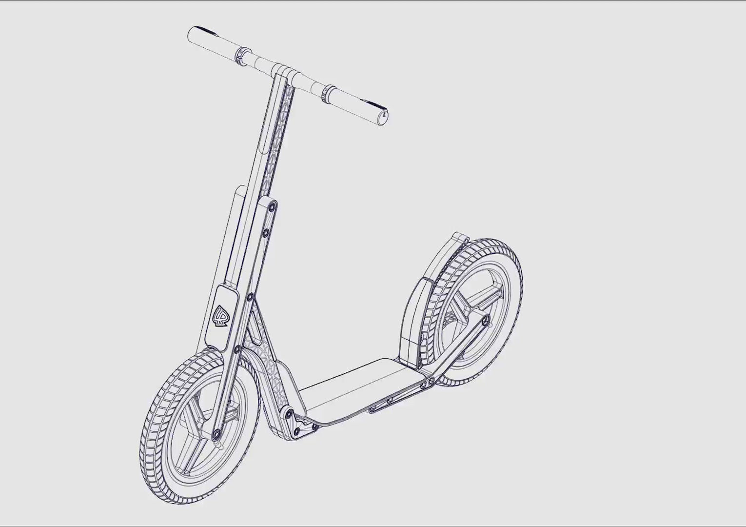 Load video: LIFERYDER INFINITY scooter assembly video